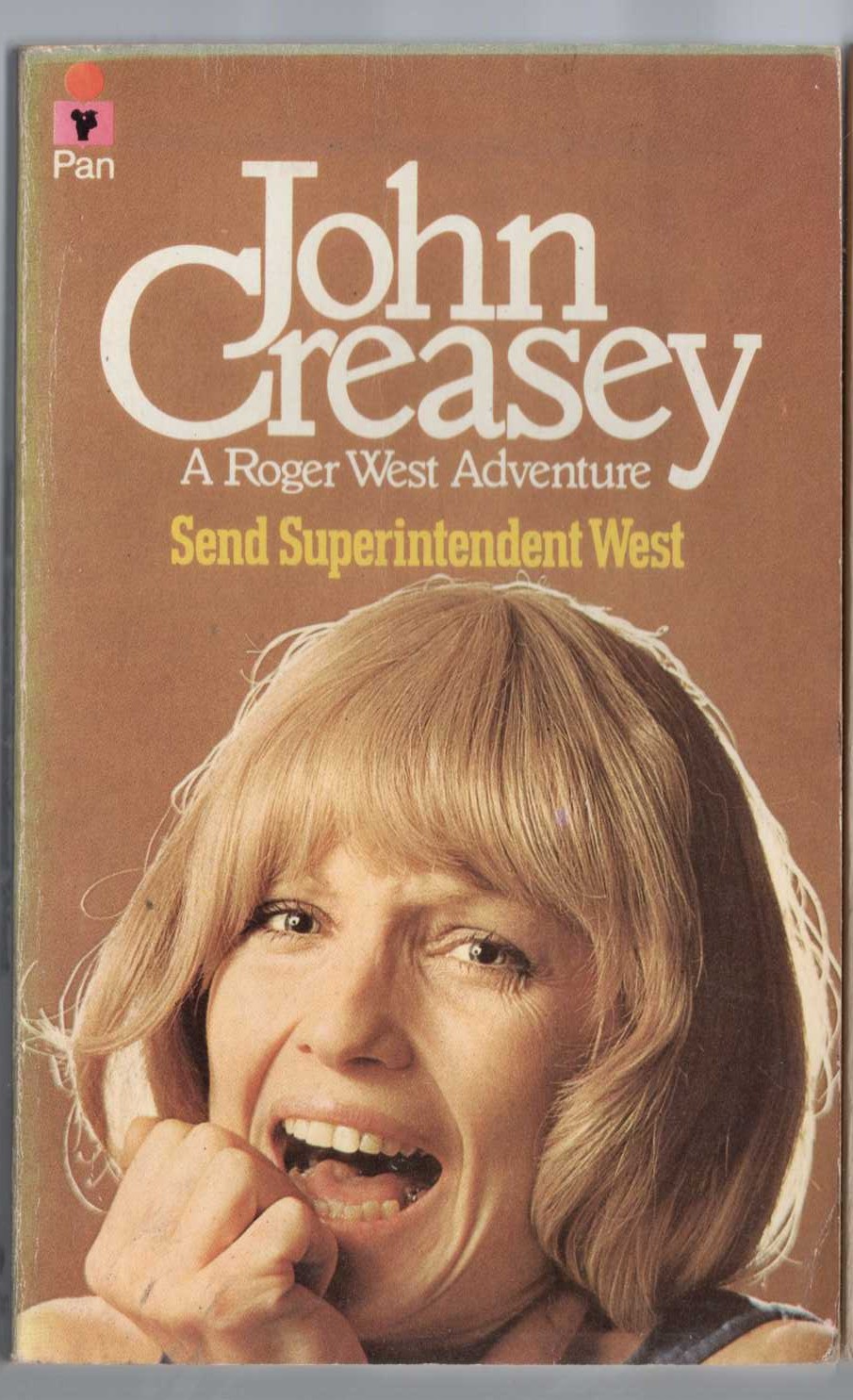 John Creasey  SEND SUPERINTENDENT WEST front book cover image