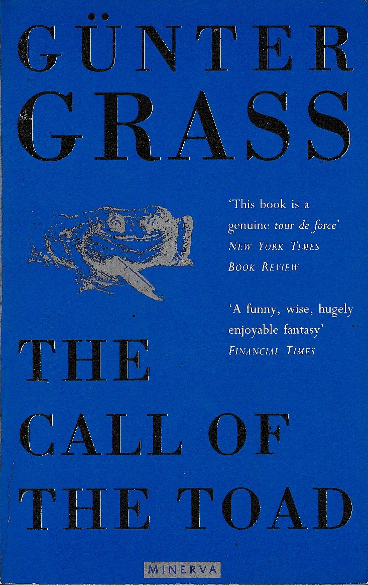 Gunter Grass  THE CALL OF THE TOAD front book cover image