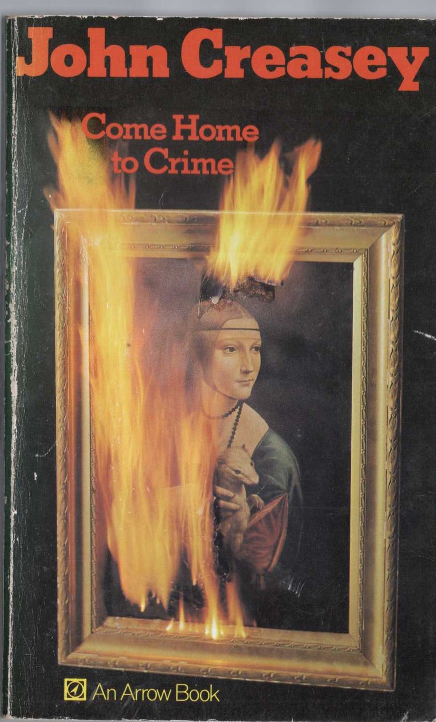 John Creasey  COME HOME TO CRIME front book cover image