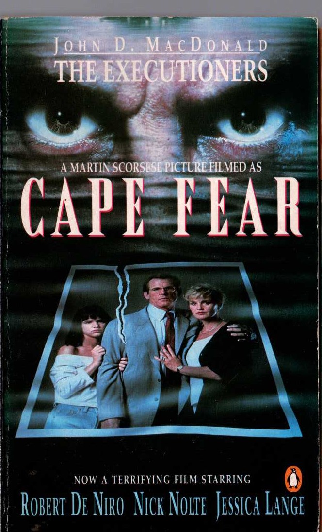 John D. MacDonald  CAPE FEAR (Film tie-in) front book cover image