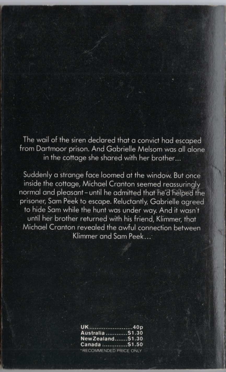 Michael Halliday  TWO MEET TROUBLE magnified rear book cover image