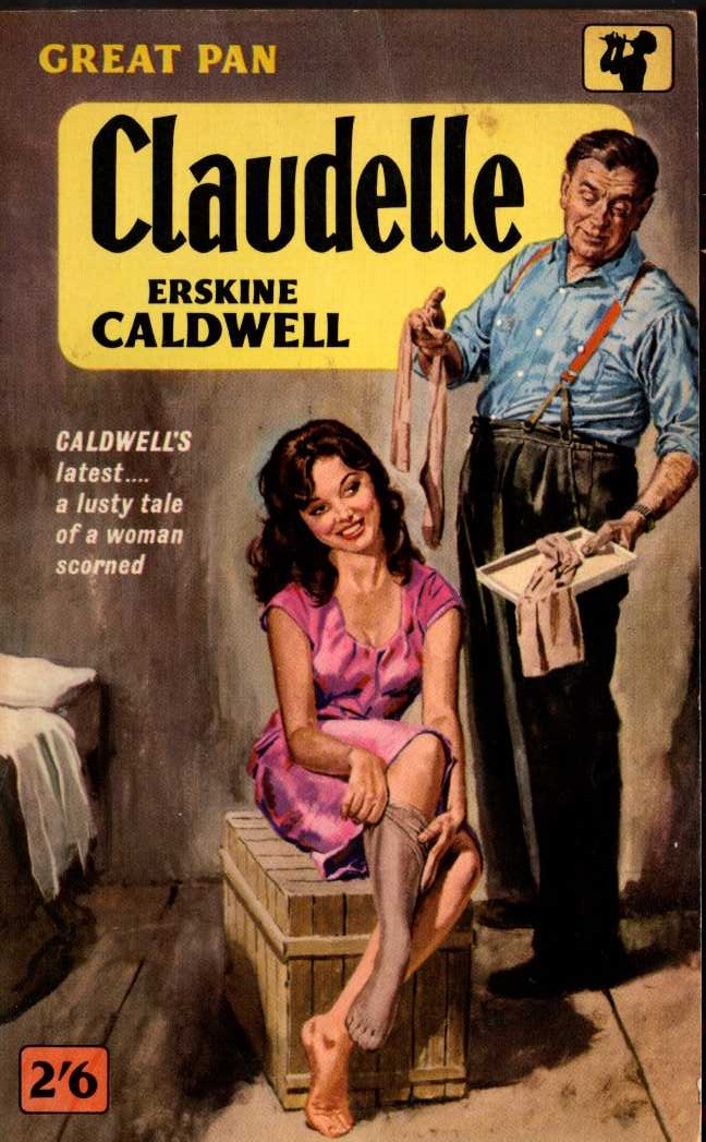 Erskine Caldwell  CLAUDELLE front book cover image