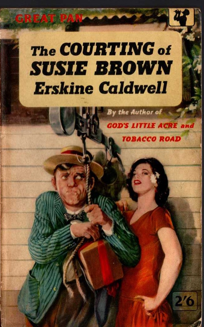 Erskine Caldwell  THE COURTING OF SUSIE BROWN front book cover image