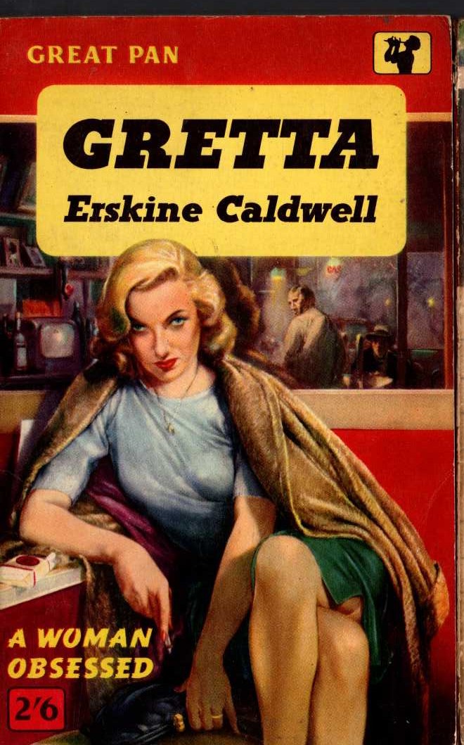 Erskine Caldwell  GRETTA front book cover image
