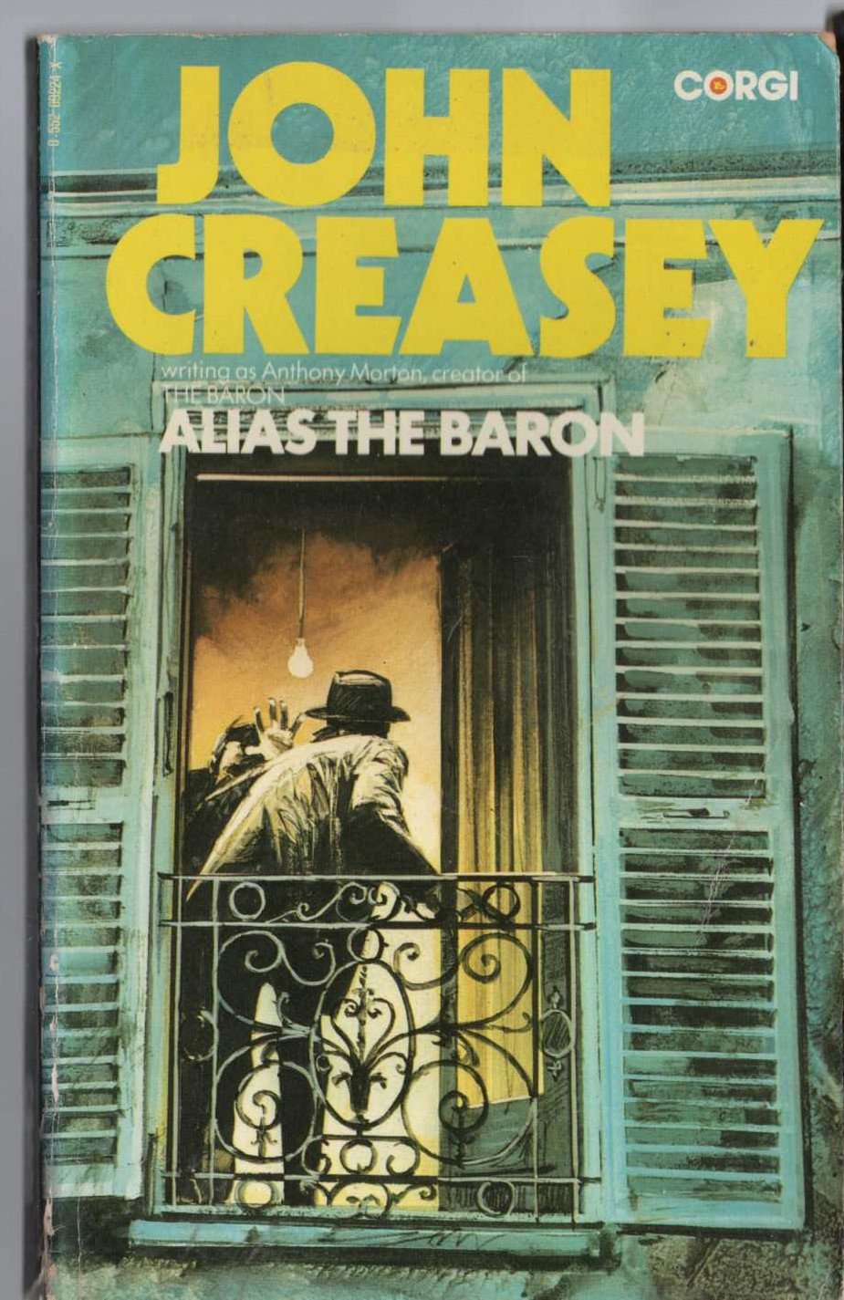 Anthony Morton  ALIAS THE BARON front book cover image