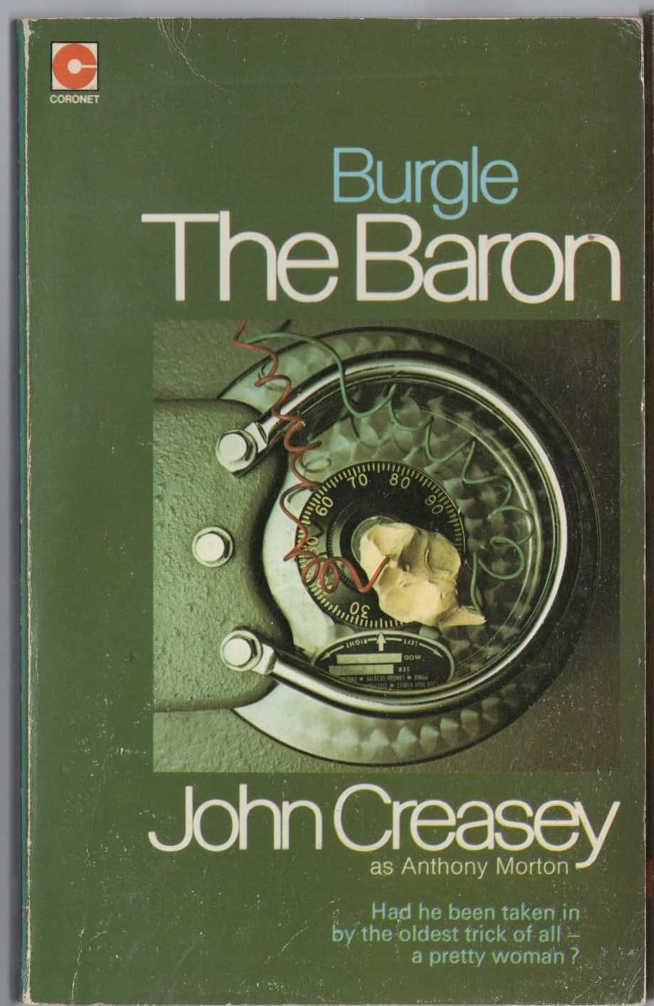 Anthony Morton  BURGLE THE BARON front book cover image