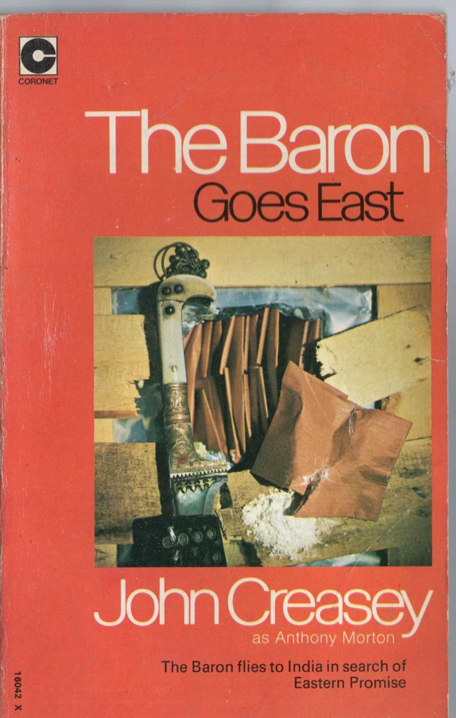Anthony Morton  THE BARON GOES EAST front book cover image