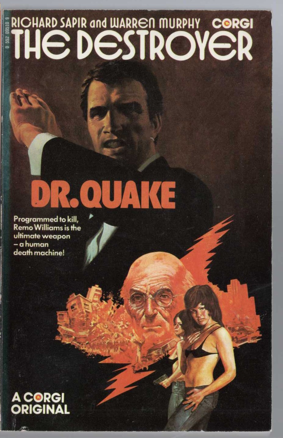 THE DESTROYER: DR. QUAKE front book cover image