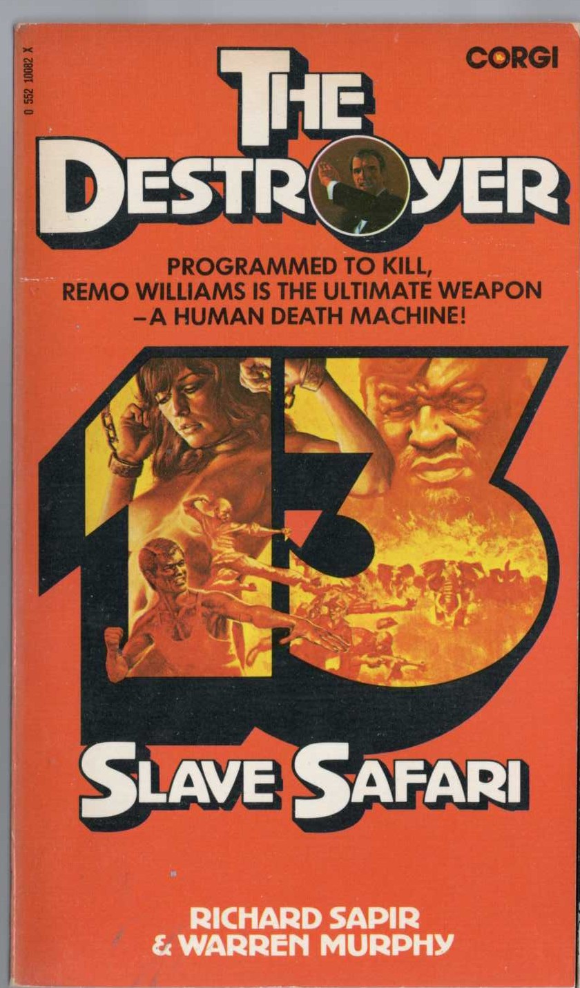 THE DESTROYER 13: SLAVE SAFARI front book cover image