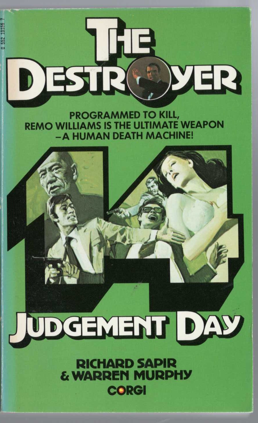 THE DESTROYER 14: JUDGEMENT DAY front book cover image