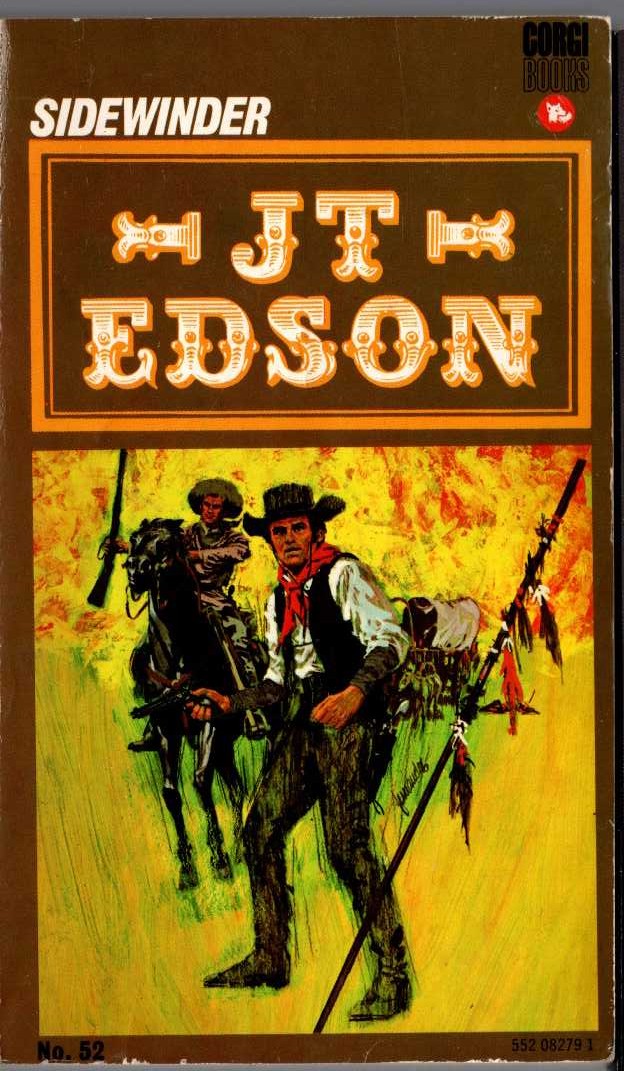 J.T. Edson  SIDEWINDER front book cover image