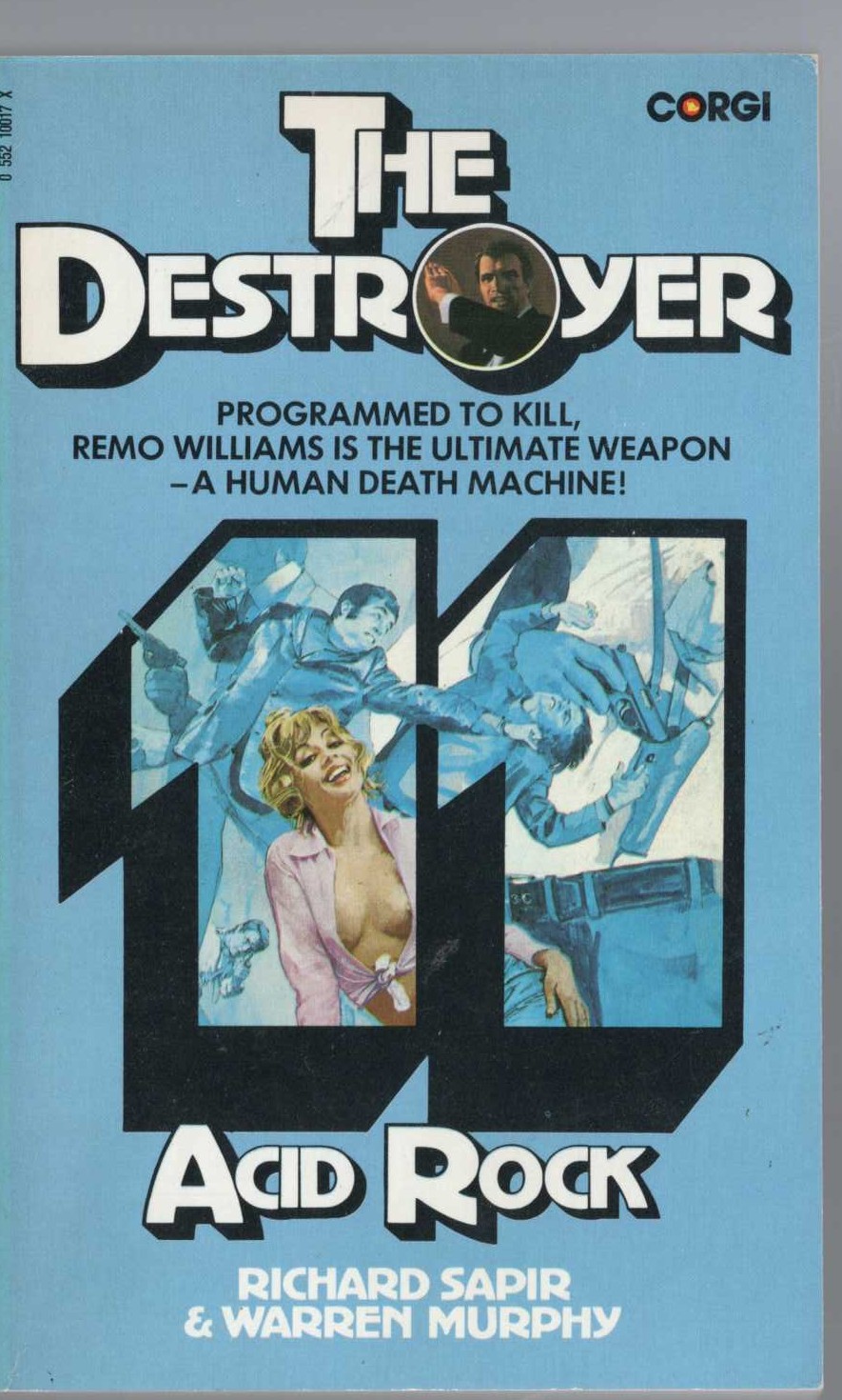 THE DESTROYER 11: ACID ROCK front book cover image