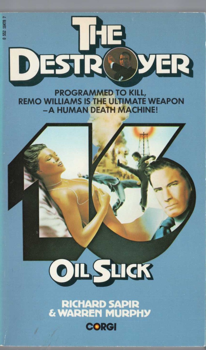 THE DESTROYER 16: OIL SLICK front book cover image