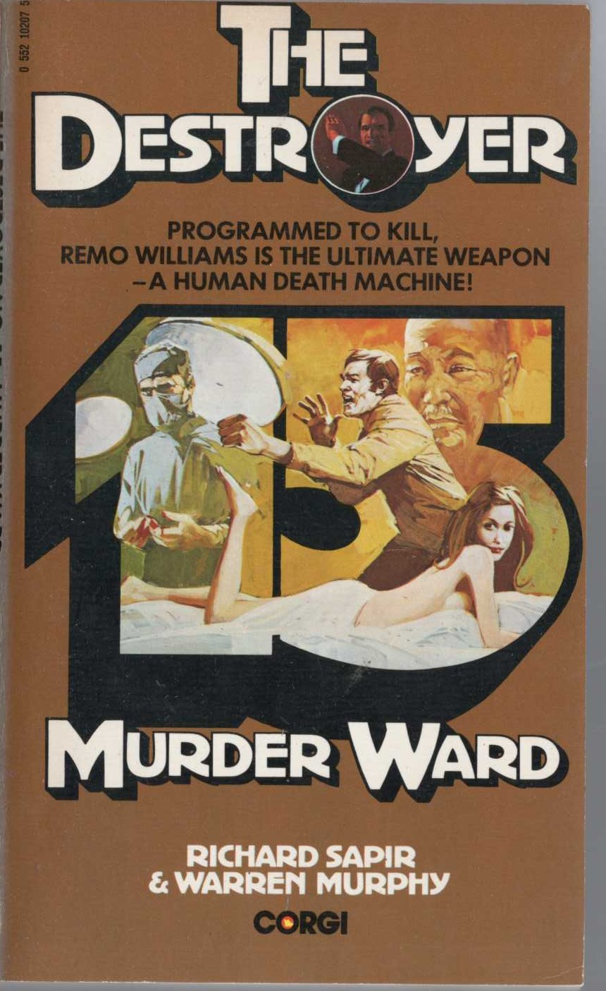 THE DESTROYER 15: MURDER WARD front book cover image
