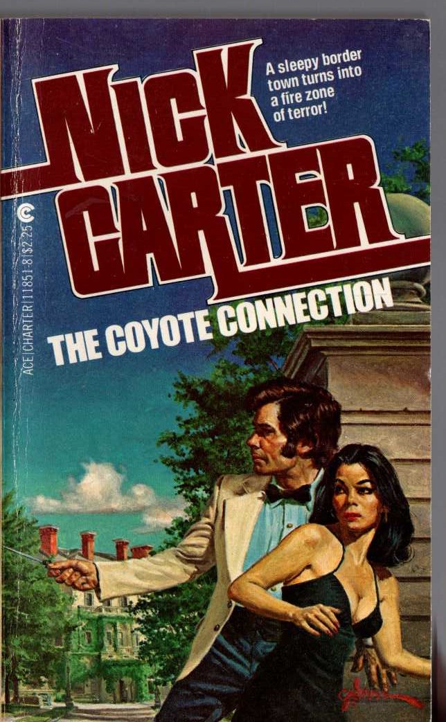 Nick Carter  THE COYOTE CONNECTION front book cover image