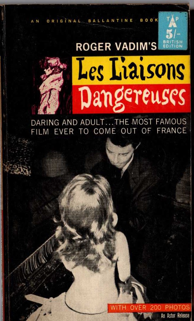 Vadim. Roger   LES LIAISONS DANGEREUSES front book cover image