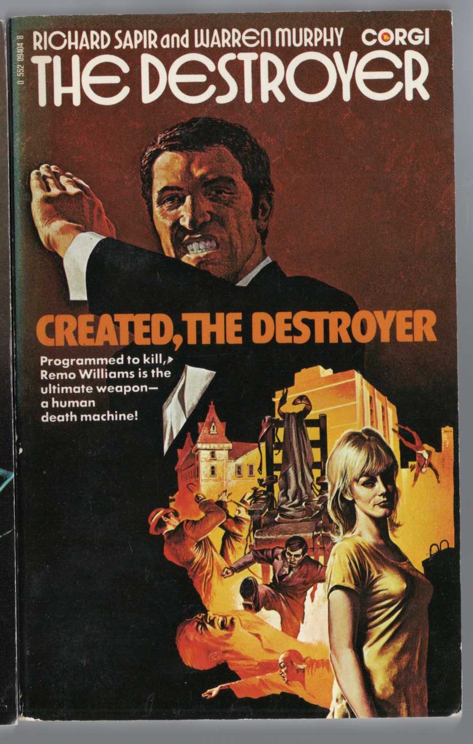 THE DESTROYER: CREATED, THE DESTROYER front book cover image