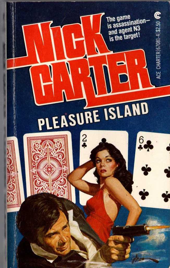 Nick Carter  PLEASURE ISLAND front book cover image