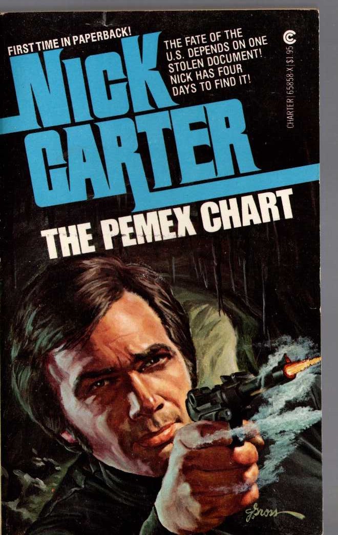 Nick Carter  THE PEMEX CHART front book cover image