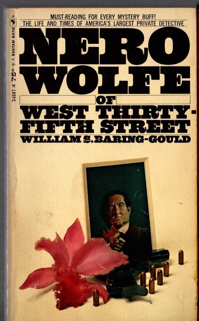 (William S.Baring-Gould) NERO WOLFE OF WEST THIRTY-FIFTH STREET front book cover image
