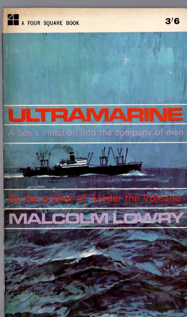 Malcolm Lowry  ULTRAMARINE front book cover image