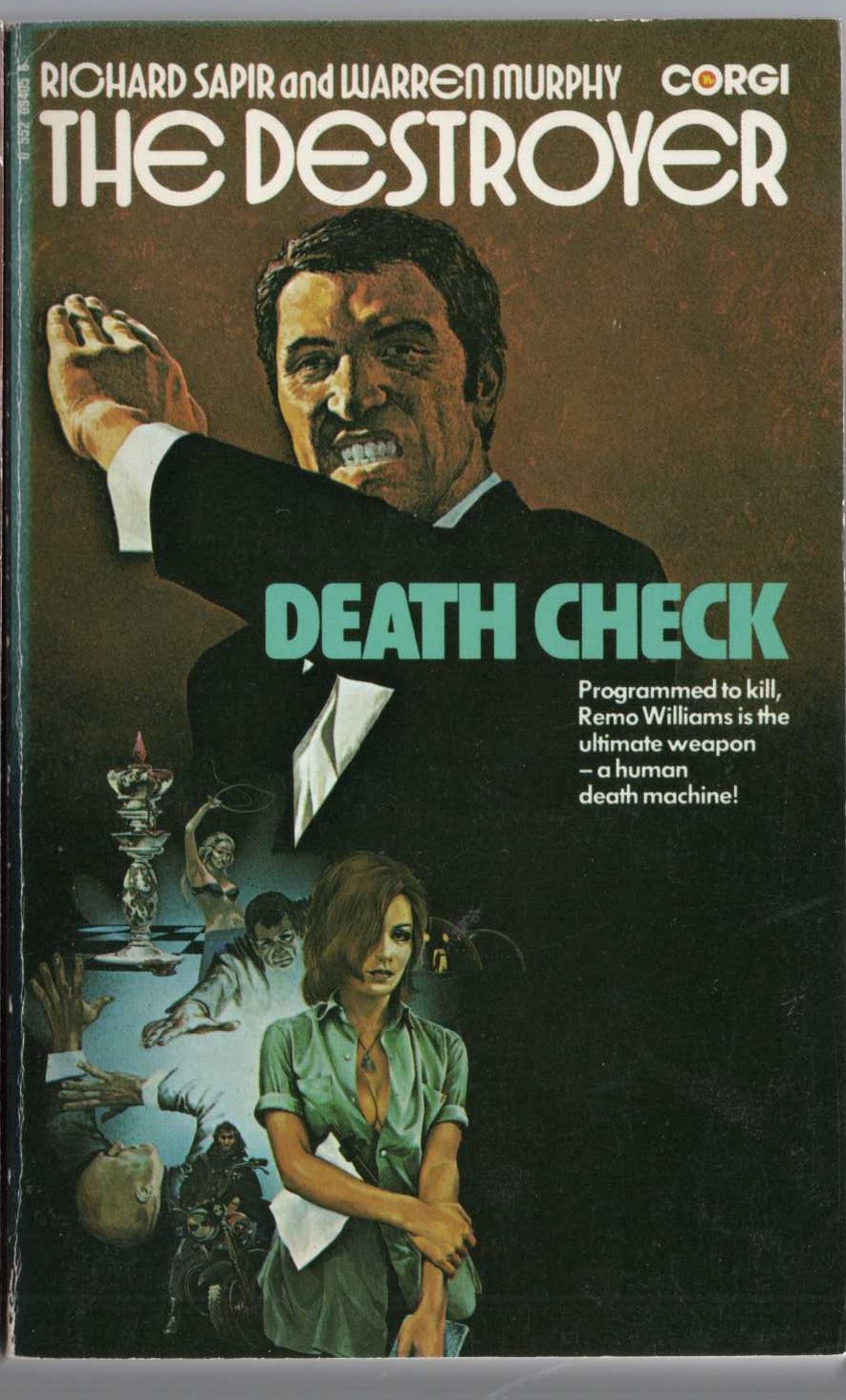 THE DESTROYER: DEATH CHECK front book cover image