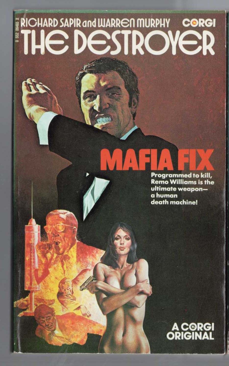 THE DESTROYER: MAFIA FIX front book cover image