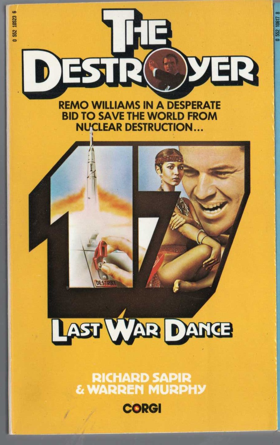 THE DESTROYER 17: LAST WAR DANCE front book cover image