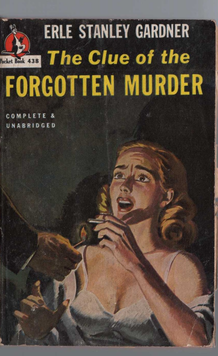 Erle Stanley Gardner  THE CLUE OF THE FORGOTTEN MURDER front book cover image