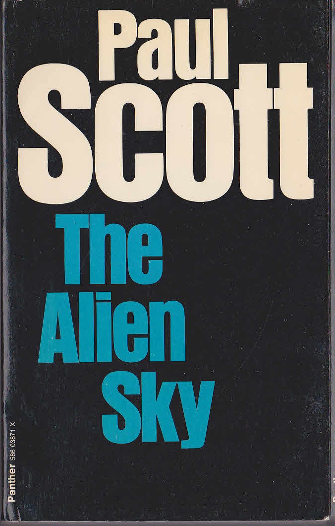 Paul Scott  THE ALIEN SKY front book cover image