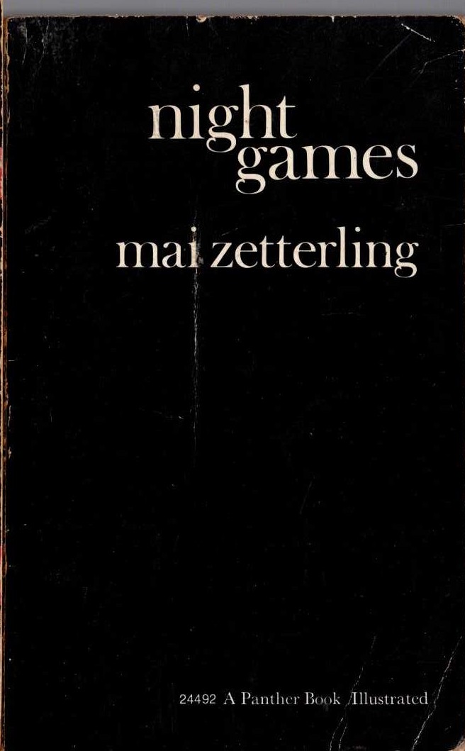Mai Zetterloing  NIGHT GAMES front book cover image