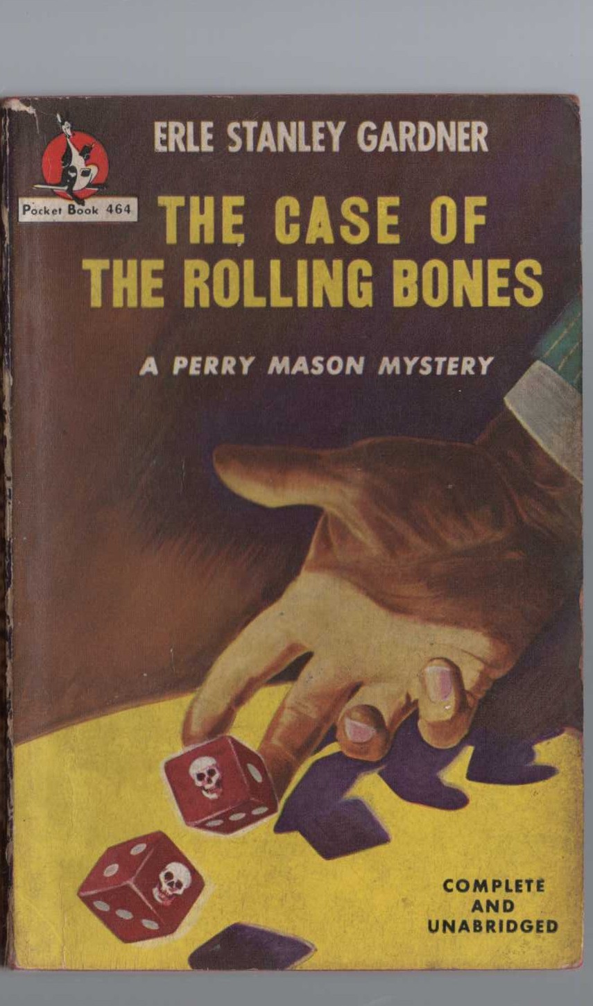 Erle Stanley Gardner  THE CASE OF THE ROLLING BONES front book cover image