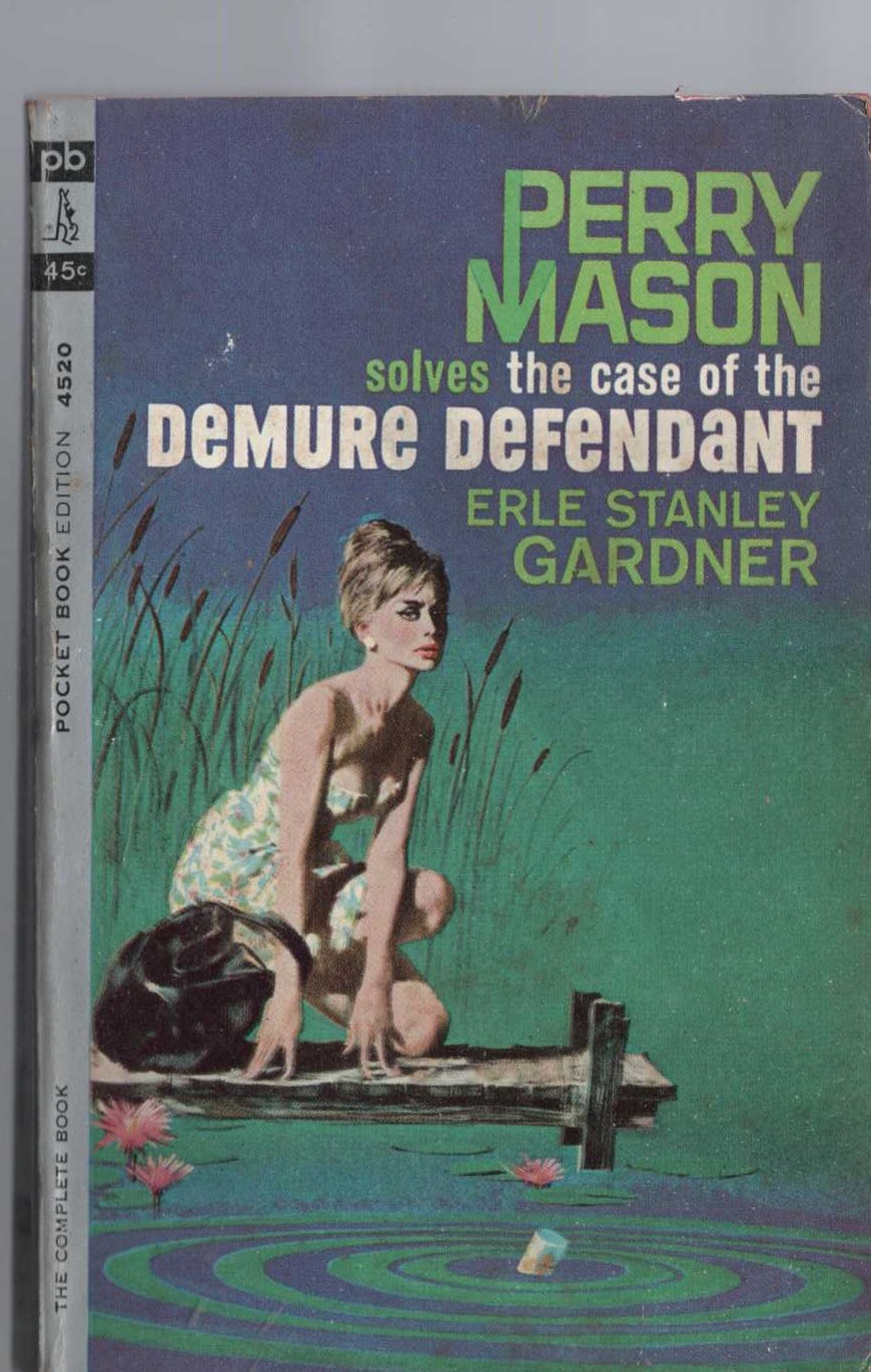 Erle Stanley Gardner  THE CASE OF THE DEMURE DEFENDANT front book cover image