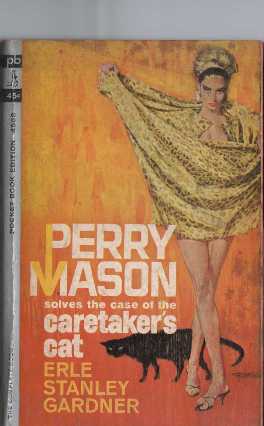 Erle Stanley Gardner  THE CASE OF THE CARETAKER'S CAT front book cover image