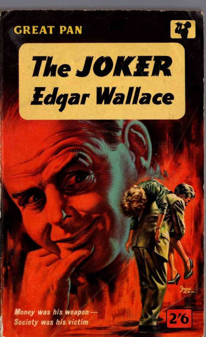 Edgar Wallace  THE JOKER front book cover image