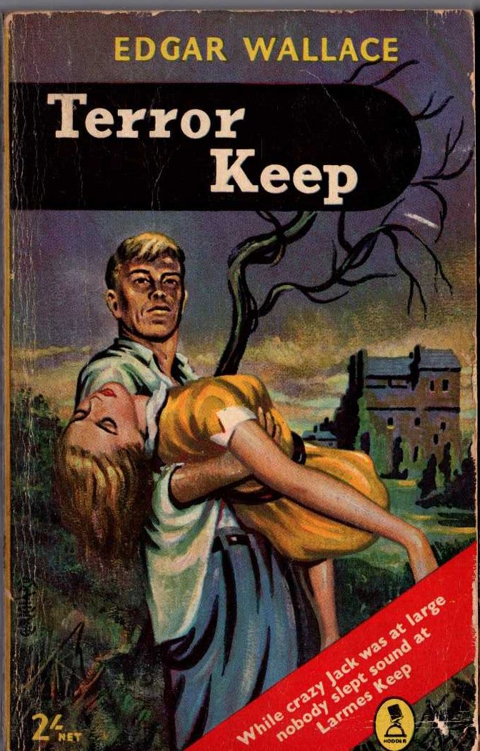 Edgar Wallace  TERROR KEEP front book cover image