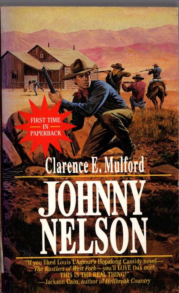 Clarence E. Mulford  JOHNNY NELSON front book cover image