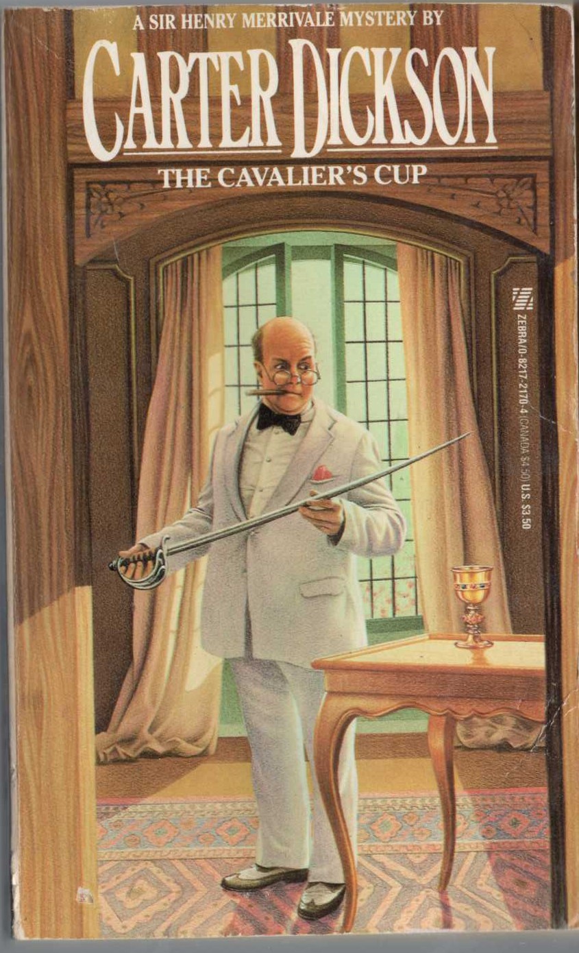Carter Dickson  THE CAVALIER'S CUP front book cover image