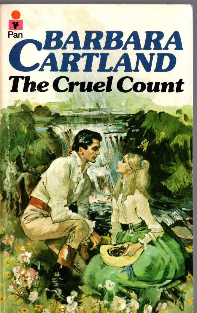 Barbara Cartland  THE CRUEL COUNT front book cover image