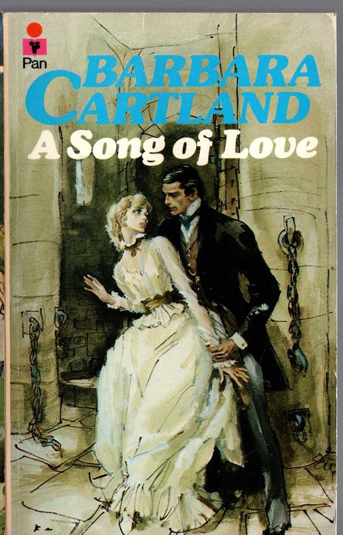Barbara Cartland  A SONG OF LOVE front book cover image