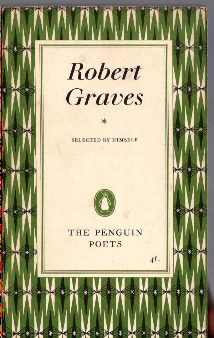 Robert Graves (selects) ROBERT GRAVES [POETRY] front book cover image