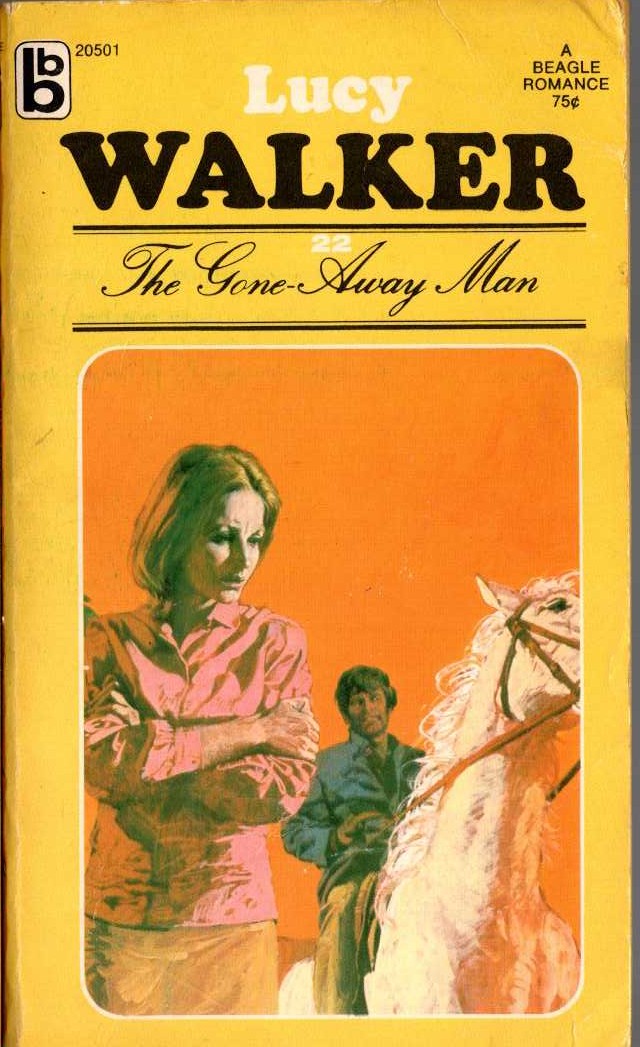 Lucy Walker  THE GONE-AWAY MAN front book cover image