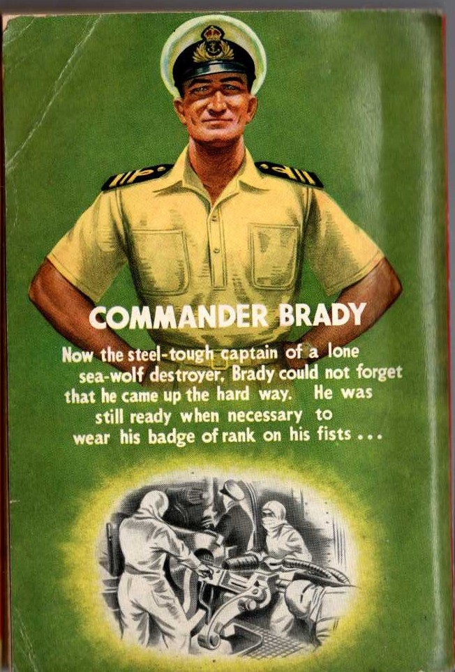J.E. MacDonnell  COMMANDER BRADY magnified rear book cover image