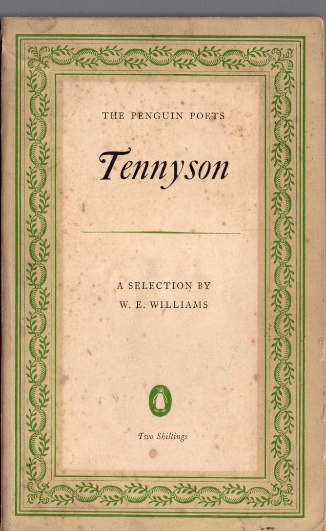 W.B. Williams (selects) TENNYSON front book cover image