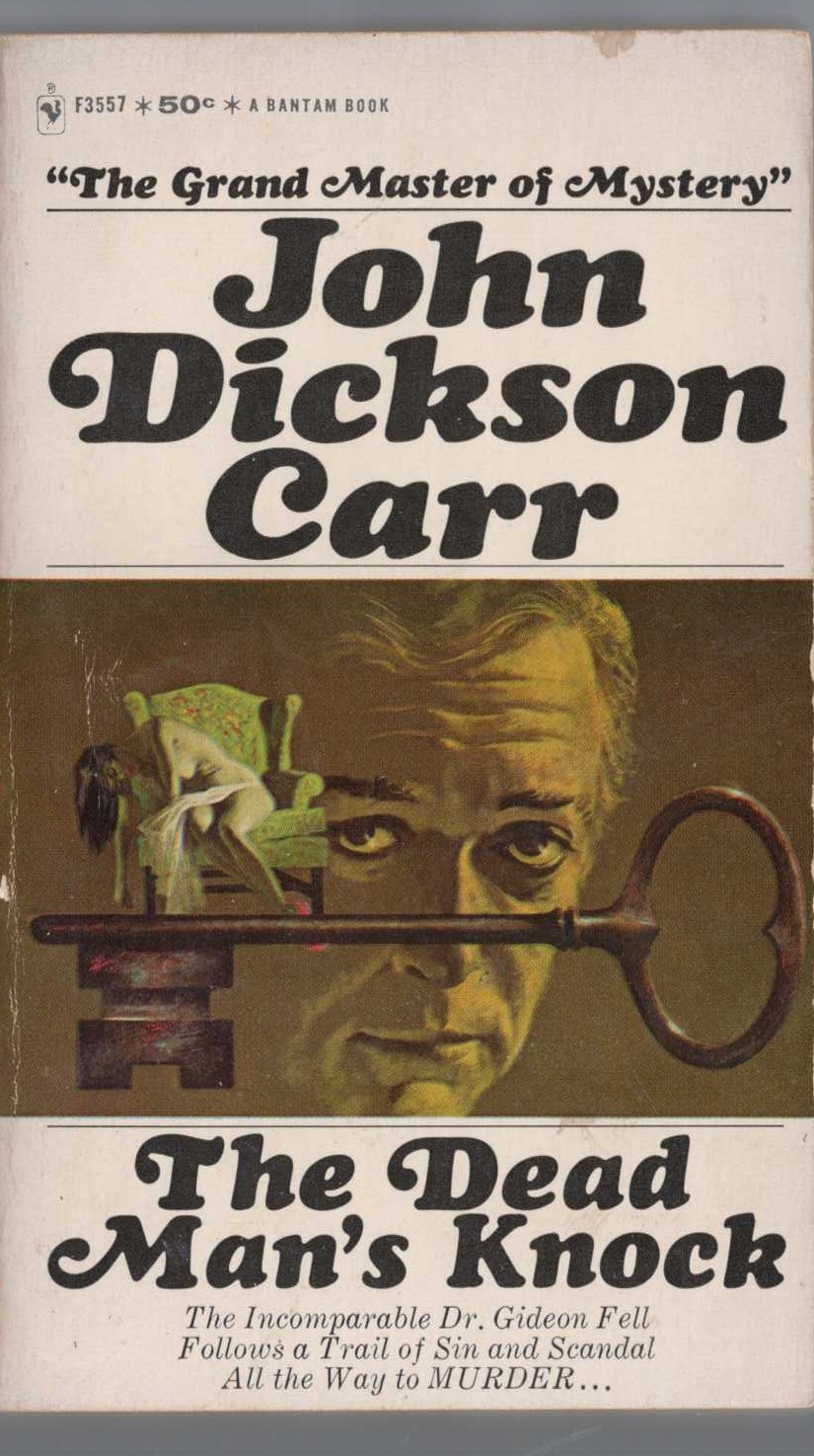 John Dickson Carr  THE DEAD MAN'S KNOCK front book cover image