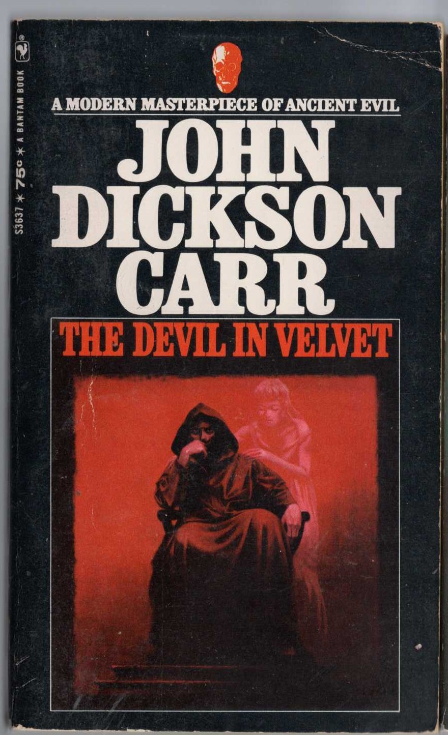 John Dickson Carr  THE DEVIL IN VELVET front book cover image