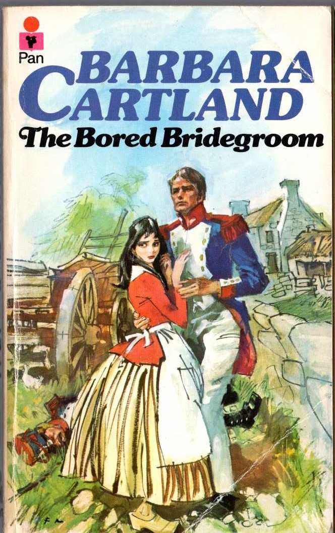 Barbara Cartland  THE BORED BRIDEGROOM front book cover image