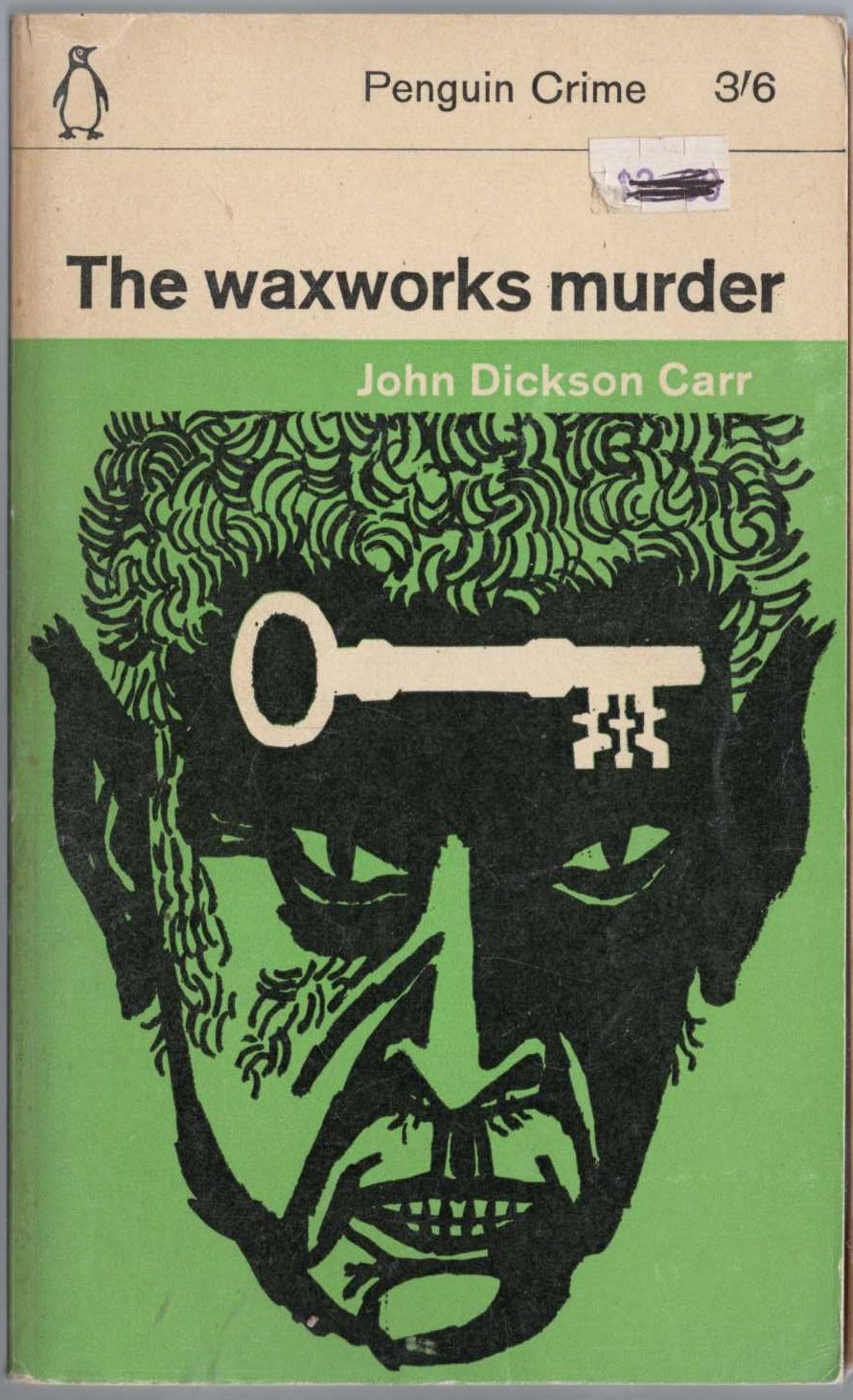 John Dickson Carr  THE WAXWORKS MURDER front book cover image