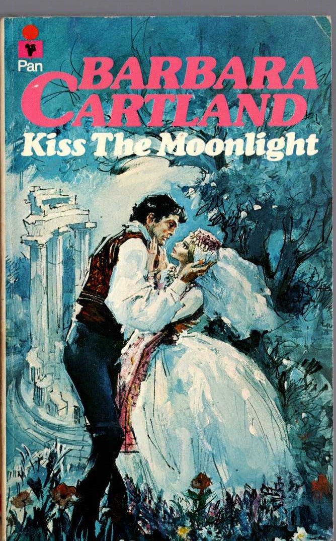 Barbara Cartland  KISS THE MOONLIGHT front book cover image