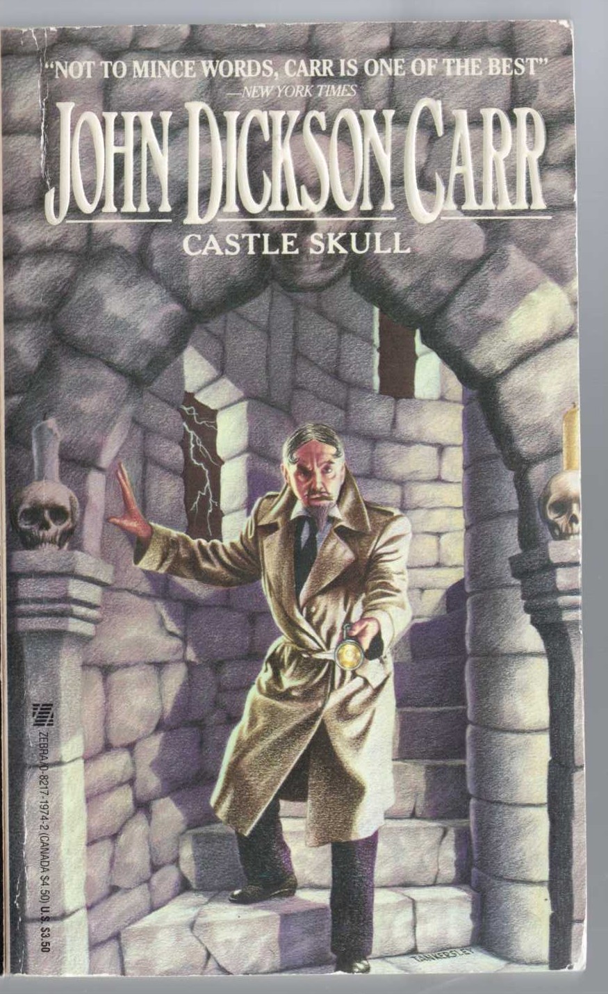 John Dickson Carr  CASTLE SKULL front book cover image